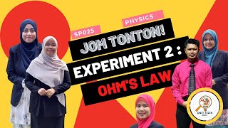 SP025 Experiment 2 Ohm's law