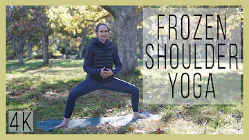 30 min Modified Yoga Class for Frozen Shoulder | 7 Poses You Can Do Now | YWM 545 - Filmed in 4K