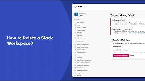 How to Delete a Slack Workspace? | Slack Tutorials | Trainn
