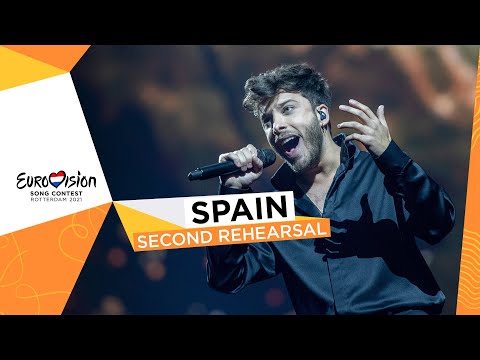 Blas Cant - Voy A Quedarme - Second Rehearsal - Spain ?? - Eurovision 2021