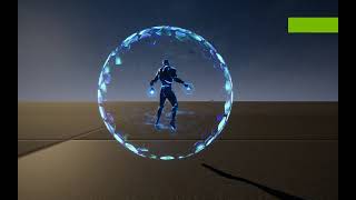 Sci-Fi Mage - Shield Effect - UE5 - Niagara Sci-Fi Mage - Shield Effect - UE5 - Niagara