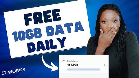 Get Free 10GB Data Daily in Nigeria Without Buying (All Network) MTN AIRTEL GLO 9MOBILE