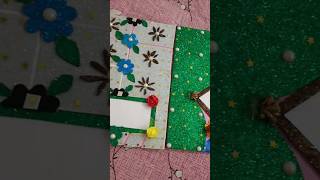 ✨প্রজেক্ট খাতার প্রথম পাতার গ্লিটার পেপার ডিজাইন | Project File First Page Design Ideas | #shorts