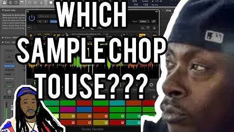 Sample Chop Choices in Serato Sample//Sampling in Logic Pro 2024