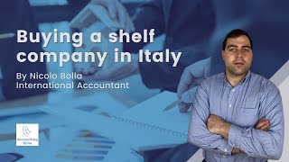 Buy a shelf company in Italy