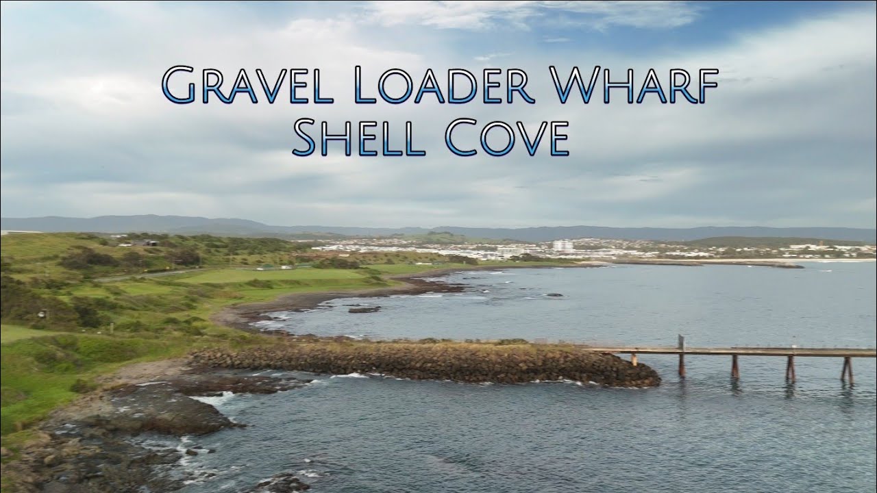Gravel Loader Wharf Shell Cove - YouTube