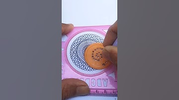 #131 Draw Fun Patterns With the Classic Spirograph Ruler #spirograph #spirographdrawing #satisfying