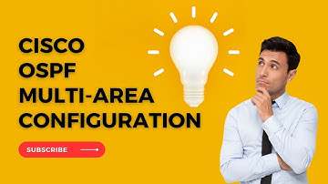 Cisco OSPF Multi-Area Configuration | OSPF Configuration | EVE-NG Lab