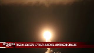 Russia releases video of 'hypersonic missile'