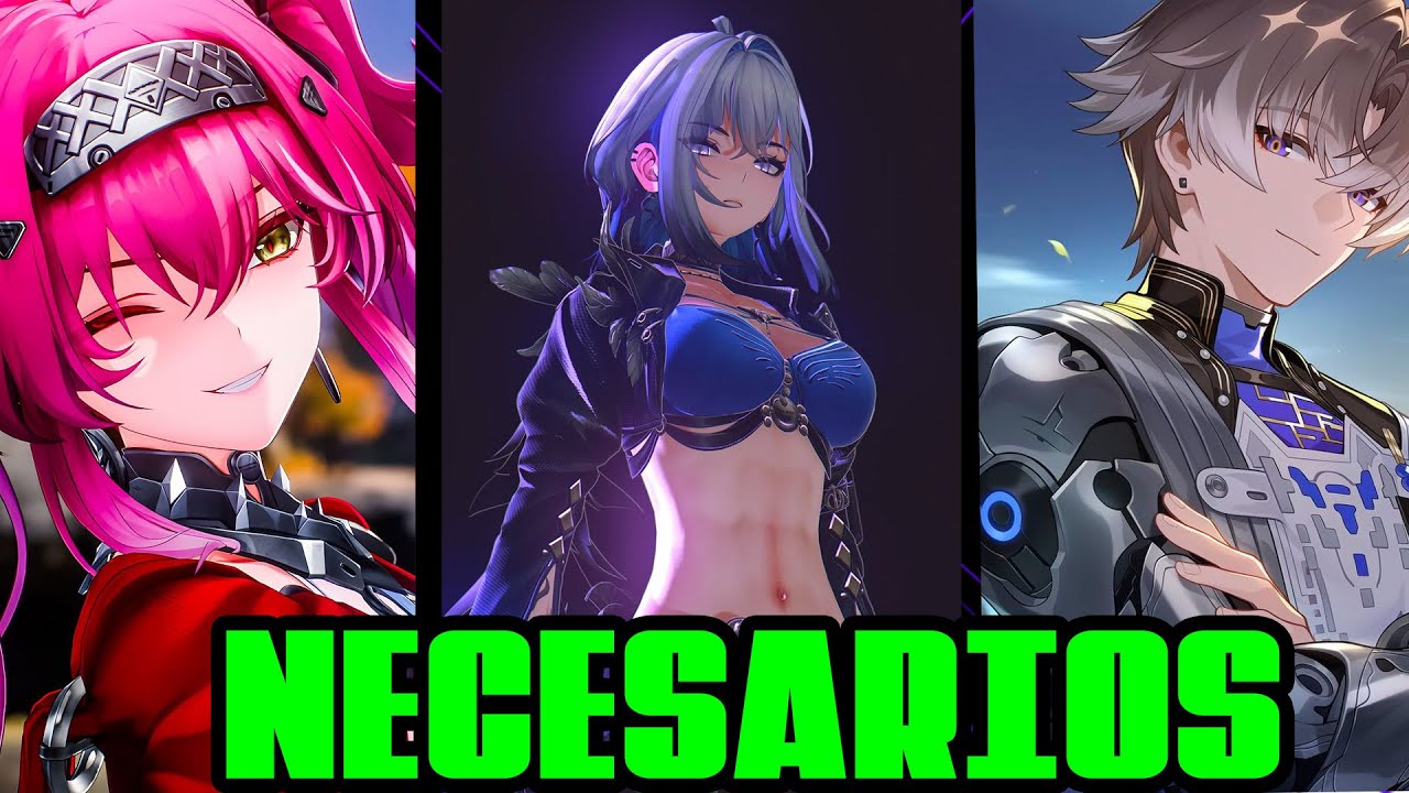 Top 5 PERSONAJES MAS ROTOS PARA TU CUENTA de wuwa