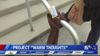 L&N STEM Academy gives away scarves for needy