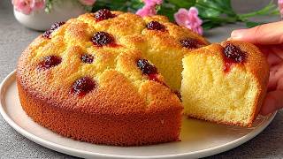 Do you have a lemon? 🍋 Grandma's 6-Cup Lemon Cake that melts in your mouth! No scales!