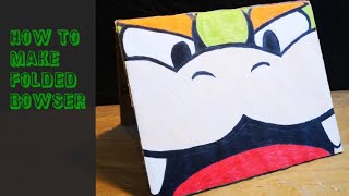 How to make folded Bowser