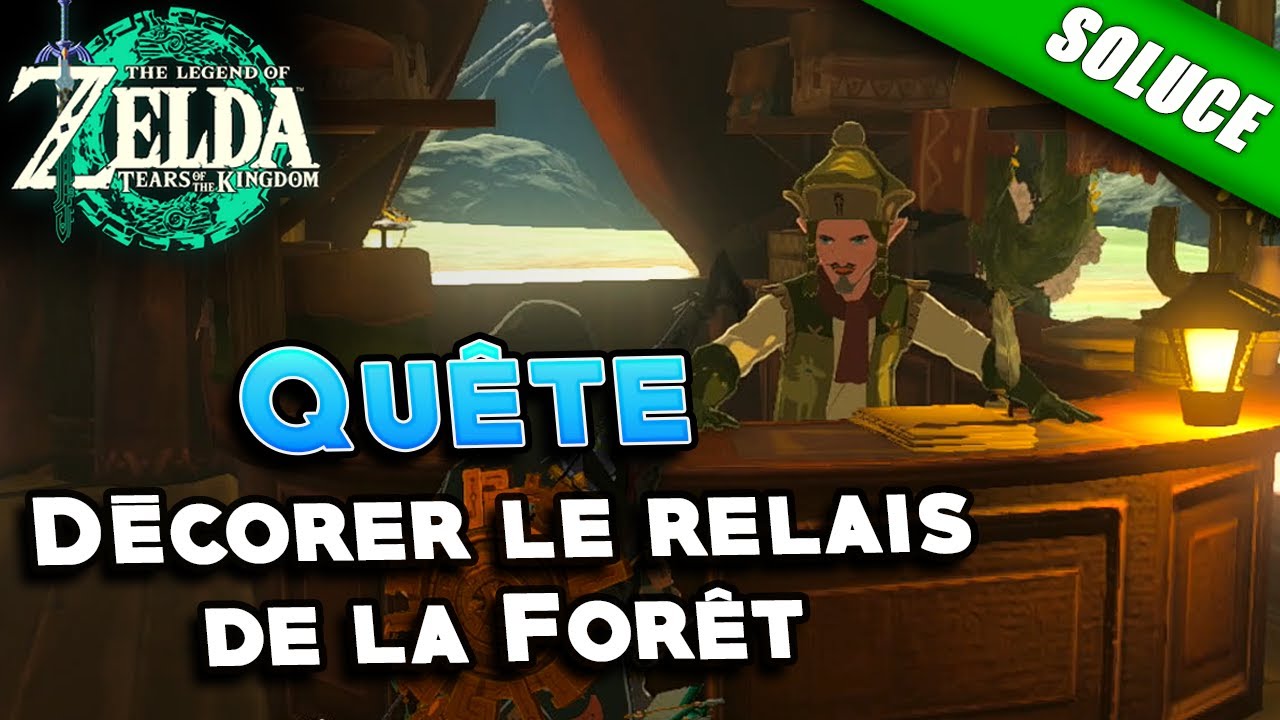 Décorer le relais de la Forêt