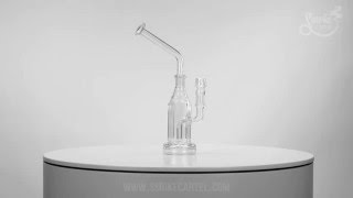 Hi Si Glass Hex Stemless Bubbler