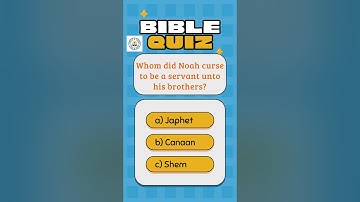 Bible Quiz from Genesis. Can you test your Bible knowledge? #genesis #biblequiz #bibleverse #english