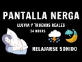 Lluvia y truenos para dormir  sonidos para conciliar el sueo rpido y relajarse