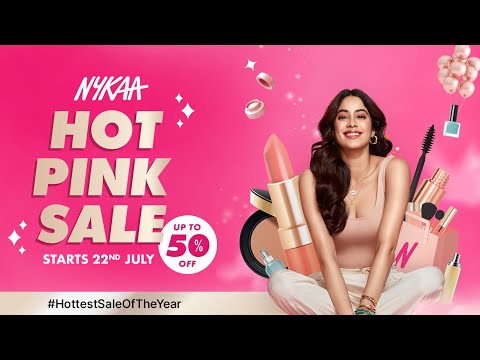 Nykaa Hot Pink Sale 2021 Is Here! ft. Janhvi Kapoor | Nykaa