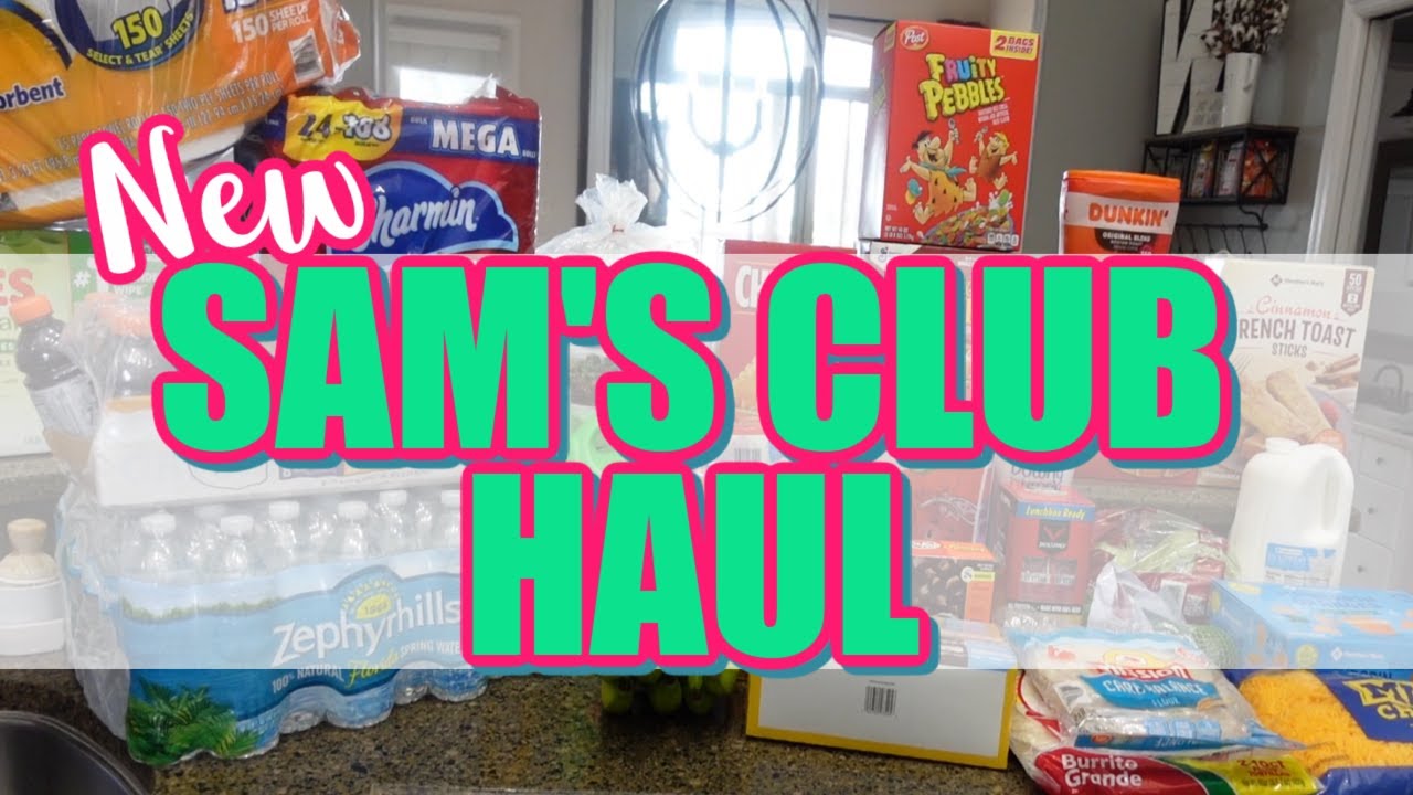 *NEW* HUGE SAM'S CLUB GROCERY HAUL 2021 | SAM'S CLUB GROCERY HAUL | LIVING IN THE MOM LANE