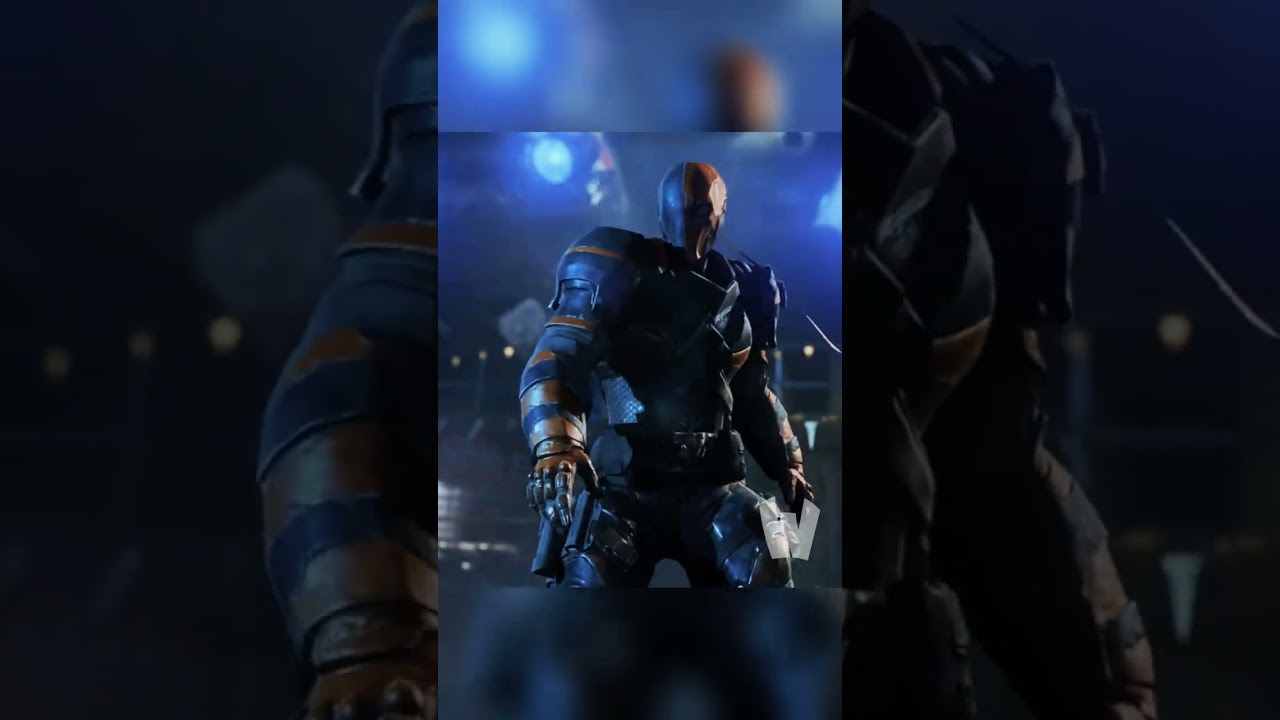 Batman vs Deathstroke Fight Scene.