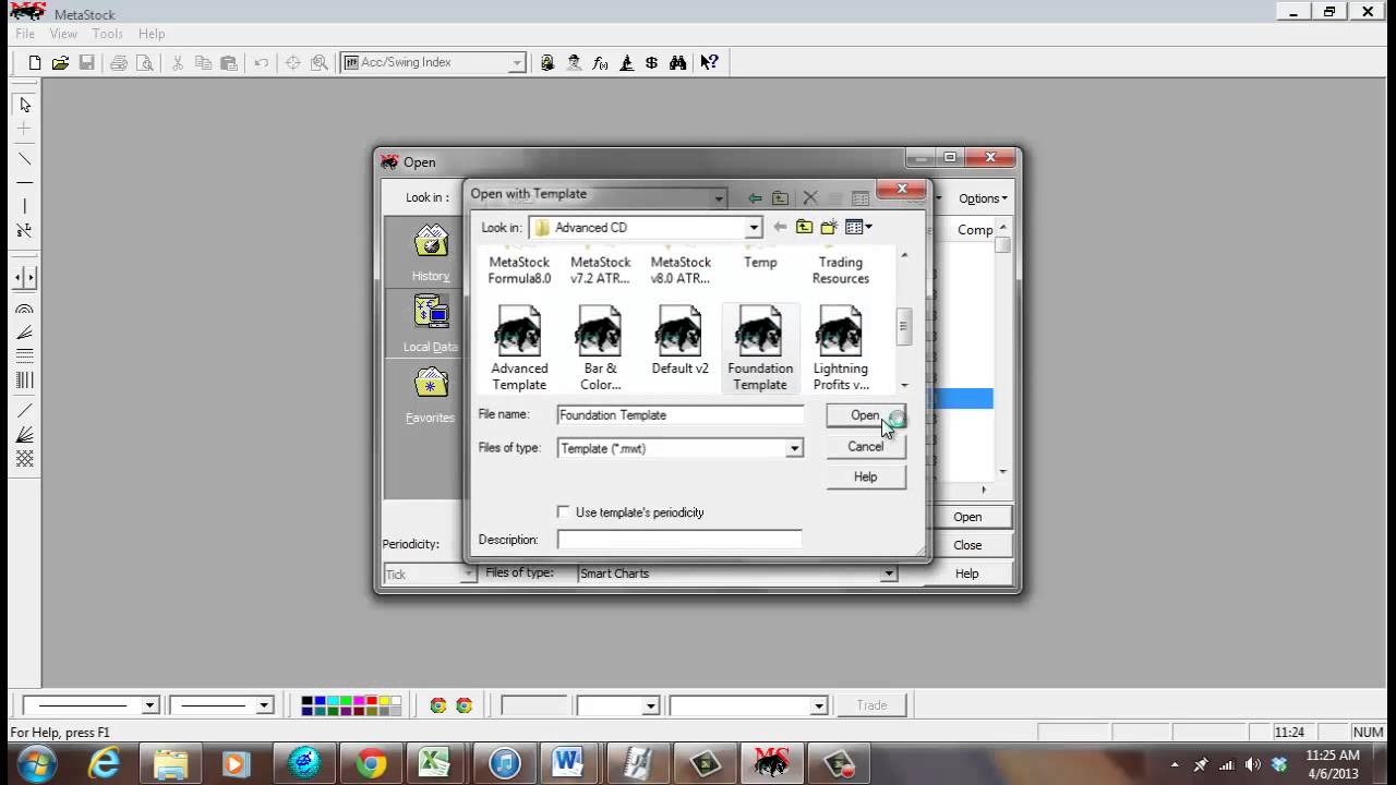 Metastock Tutorial - File Opening and Closing - YouTube