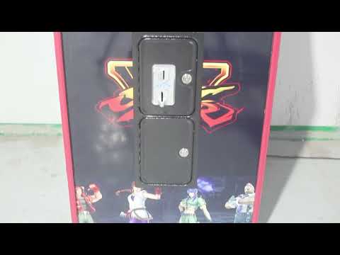 street fighter coin operated arcade machine