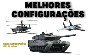 As melhores configurações pra quem joga no Console/controles!! War Thunder PT-BR