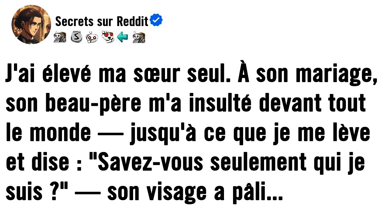 Le Beau-Père De Ma Sœur M'a Snobé À Son Mariage — Jusqu'à Ce Que Je Me Présente… Et Il A Pâli.