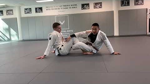 Berimbolo back take from the double Guard pull.