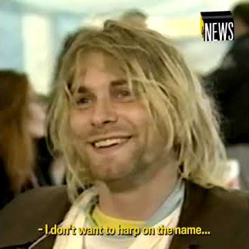 Kurt Cobain explains the meaning of Nirvana