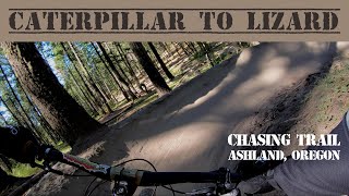 CHASING TRAIL: 'CATERPILLAR TO LIZARD' - Two of Ashland's amazing #downhill trails! by Punk Uncle Show 120 views 2 years ago 4 minutes, 13 seconds