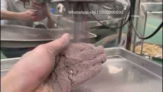 Flower petals grinding machine