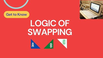 HOW SWAPPING WORKS || LOGIC OF SWAPPING 2 VARIABLES || DEMO USING EXCEL