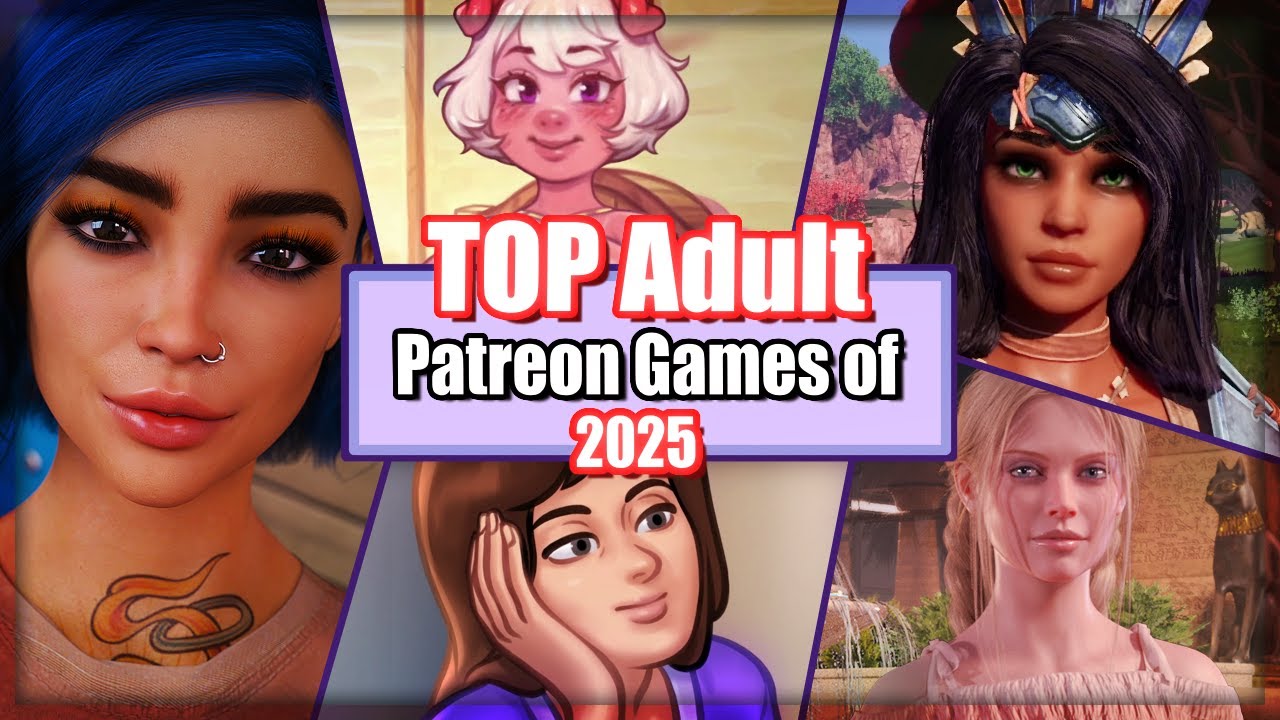 Топ-10 игр 2025 года на Patreon