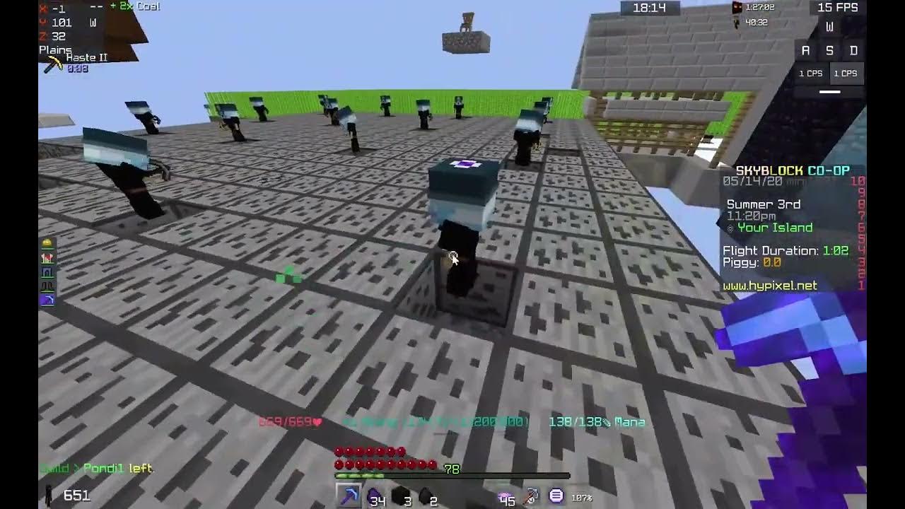 Hypixel Skyblock How to get the Rock Pet Fast Tutorial WORKING JUNE