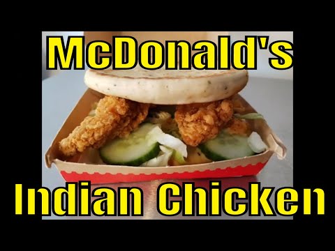 McDonald's UK - Indian Chicken - Great Tastes of the World