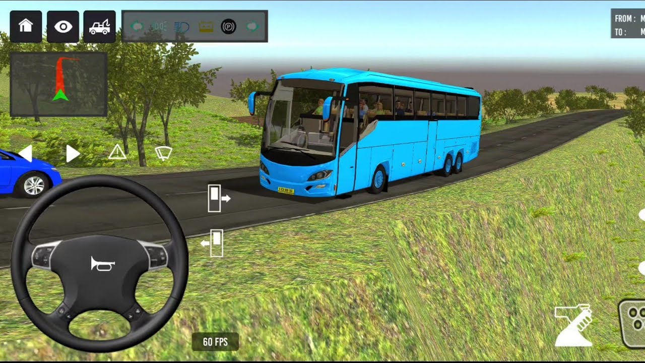 😍Bus Simulator 3D || 🔥New Euro Coach ll NEW BUS SIMULATOR INDONESIA