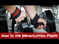 HOW TO USE LIFTING STRAPS CORRECTLY #shorts #deadlift 