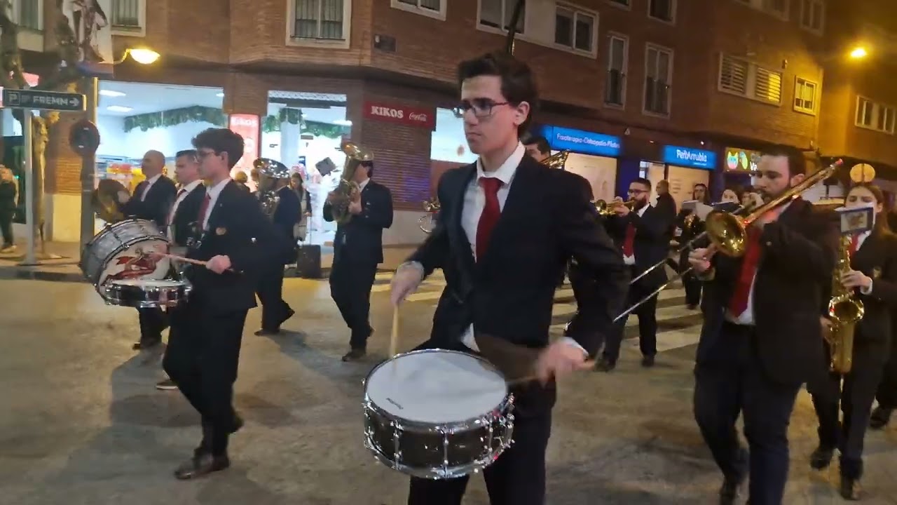 Procesión de San Fulgencio, Murcia. Banda Maestro Cebrián. 16/01/2024 1/2