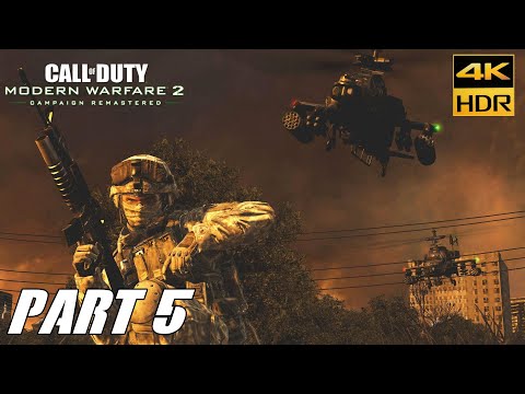 Call Of Duty Modern Warfare 2 Remastered wolverines [4K HDR 60FPS UHD PS4 PRO] Gameplay part