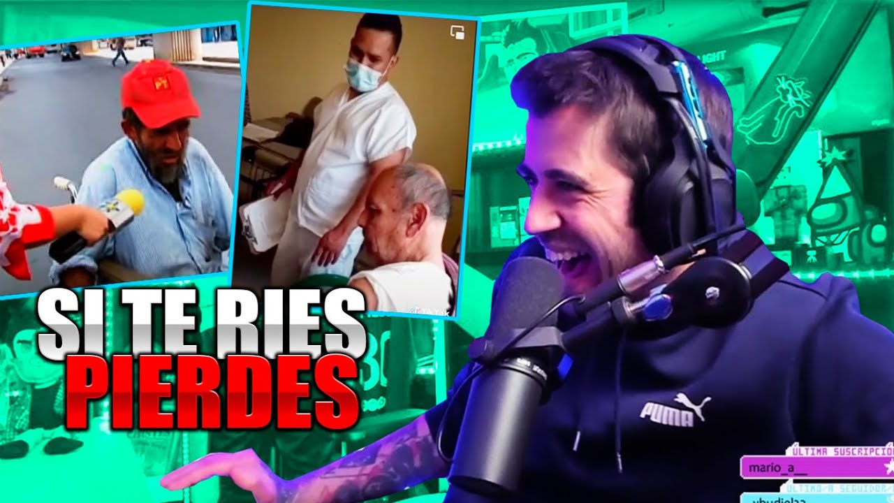 AURONPLAY REACCIONA A SI TE RIES PIERDES | REACCIONA A REDDIT