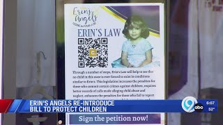 Erin's Angels re-introduces bill to protect children