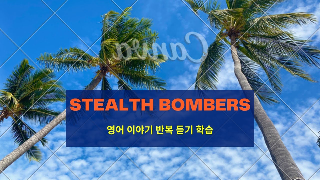 [영어이야기] 스텔스 폭격기 | Stealth bombers