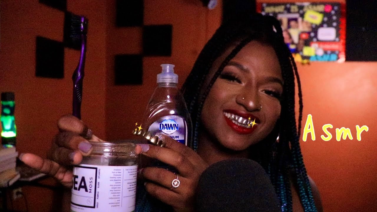 How to clean your grillz in asmr (budget pinching) YouTube