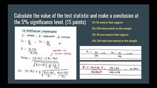 Midterm Exam Preparation - Statistics 2