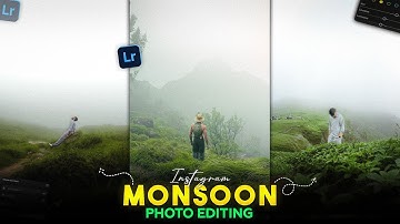 Instagram Cinematic MONSOON Photo Editing in Lightroom | Photo Masking Tutorial 