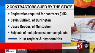 Vermont AG sues 2 contractors for failing to register