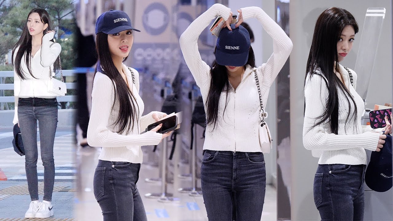 있지 유나 출국 직캠 (ITZY YUNA) @ 인천공항｜230317｜Spinel