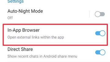 In-App Browser | Open external links within the app in Telegram