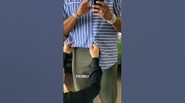 FIRST TIME AT THE TAILOR? (watch this)